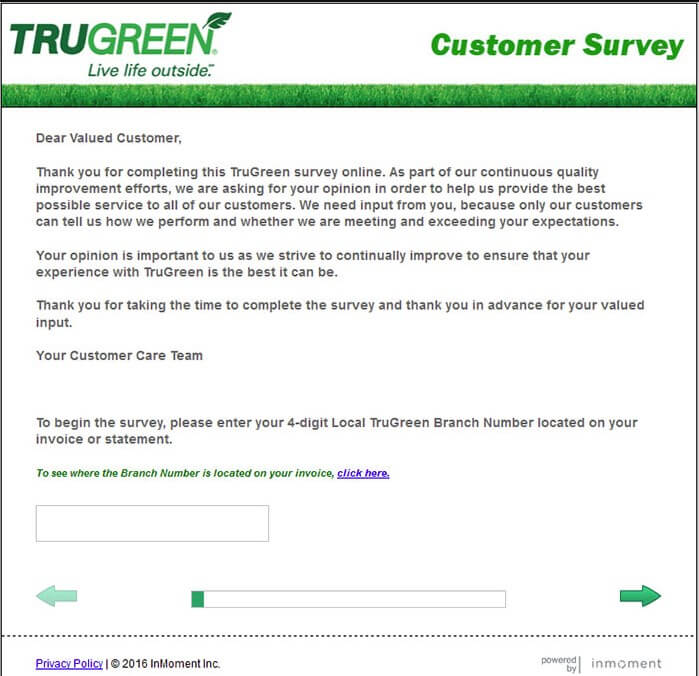 www.trugreen-survey.com